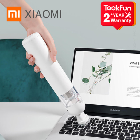 XIAOMI MIJIA Portable Car Hand Helded Vaccum Cleaner for home Wireless Mini Dust Catcher Collector 13000Pa Strong Suction 30min ► Photo 1/6