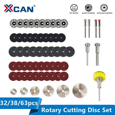 XCAN Diamond Cutting Disc Sanding Grinding Wheel Circular Saw Blade for Dremel Rotary Tools Wood Cutting Disc ► Photo 1/5