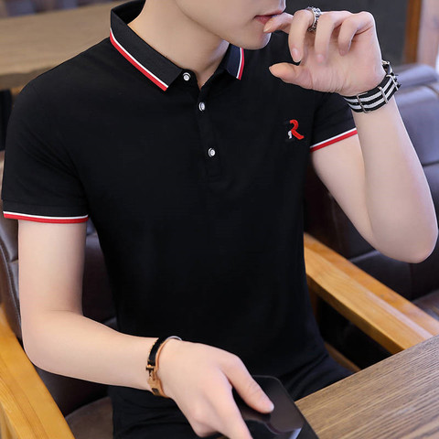 Cotton Men's Polo Shirt Short Sleeve 2022 Fashion New Male Shirt Sports polo Jerseys Golftennis Plus Size 5XL Camisa Polos Homme ► Photo 1/6