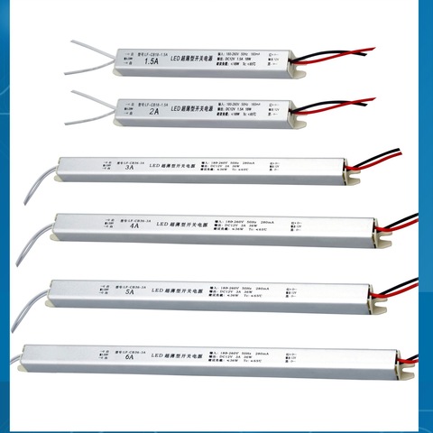 DC12V/24 V 18W 24W 36W 48W 60W 72W Lighting Transformers High Quality LED Driver ► Photo 1/5