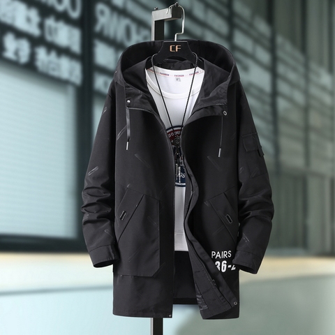 10XL 9XL 8XL 7XL 6XL Men's Jacket Hoody Baggy Man College Coats Spring Autumn Black Casual Male Clothing Outwear Men ► Photo 1/5