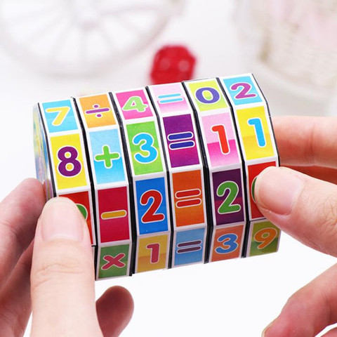 2pcs /lot Hot Fashion Children plastic Toys 99 Multiplication Table Math Toy ► Photo 1/5