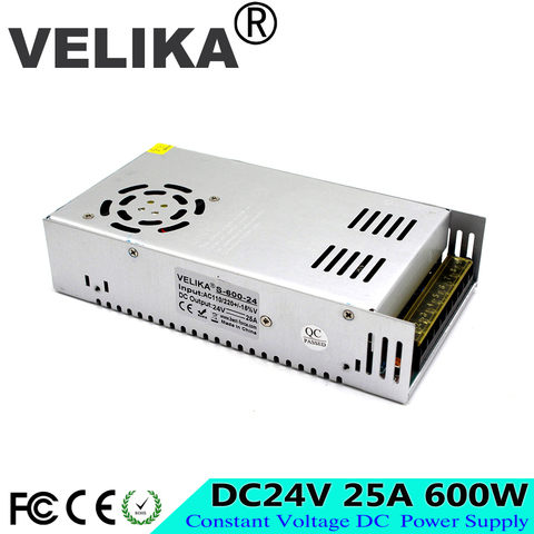 DC12V 13.8V 15V 18V 24V 27V 30V 32V 36V 48V 100W 120W 180W 200W 300W 350W 400W 500W 600W AC-DC Switching Power Supply Source ► Photo 1/6