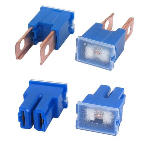 X Autohaux Auto Car 100A 60A 40A 30A 32V Male Pal 2 Straight Blade Slow Blow Fuse 2 Pcs 50A Female PAL 2 Terminal Slow Blow Fuse ► Photo 1/6