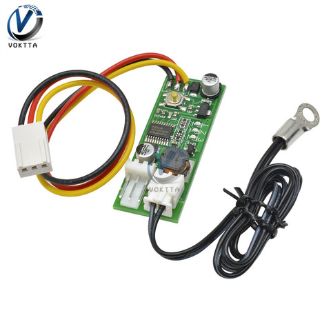 4 Wire DC 12V PWM Fan Temperature Controller Governor Speed Controller Switch Temperature Control Governor Module ► Photo 1/6