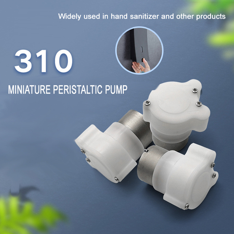 310 Mini Peristaltic Pump 3-6V DC mini pump Induction hand sanitizer oil gel pump Widely used in hand sanitizer ► Photo 1/4