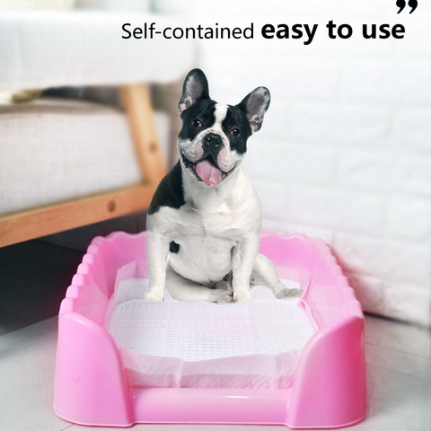 Training Toilet Pet Toilet for Small Dogs Cats Portable Dog Training Toilet Puppy  Pad Holder Tray Pet Supplies Indoor Dog Potty - AliExpress