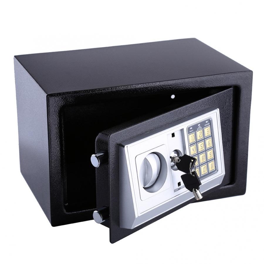 Electronic Password Security Safe Money Cash Deposit Box Office Home Safety 20L 