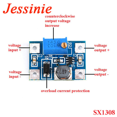 DC-DC 2-24V to 2-28V SX1308 Step Up Adjustable Power Supply Module Step-Up Boost Converter for DIY Kit SOT23-6 B628 SOT-23 SOT23 ► Photo 1/6