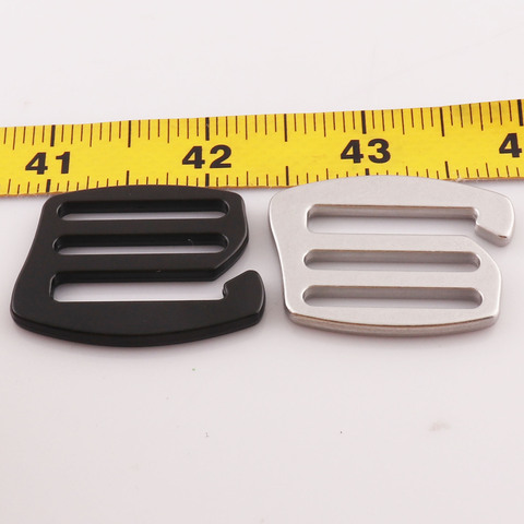 6 pcs Gray/Black ZINC Alloy G-Hook,Metal G buckle,G hooks Strap Slider Hooks Slide Handbag Wholesale,Strap Fasteners Bag buckles ► Photo 1/5