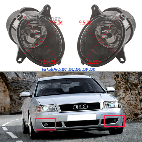 fog lights for Audi A6 C5 S6 Quattro 2001 2002 2003 2004 2005 headlight Fog Light foglights Halogen Fog Lamp Assembly headlights ► Photo 1/6