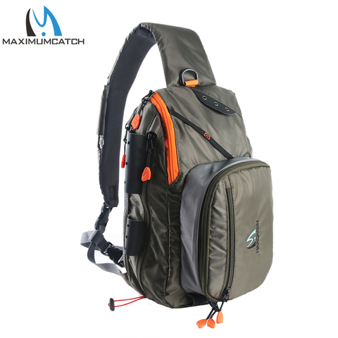 Maxcatch FCO Fishing Sling Back Pack Outdoorsport Fly Fishing Sling Bag With Fly Patch ► Photo 1/6
