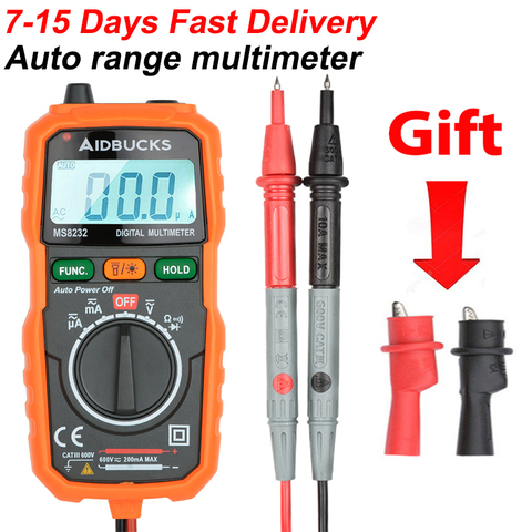 Digital Multimeter LCD Backlight Portable Multimetro AC/DC Ammeter Voltmeter Ohm Meter Voltage Tester Multimeter Like XL830L ► Photo 1/6