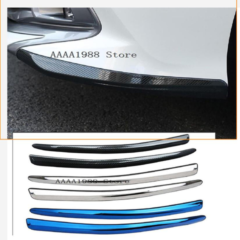 2pcs For Toyota Camry Sports V6 XSE SE 2022 stainless steel Bumper Front Lip Corner ► Photo 1/4