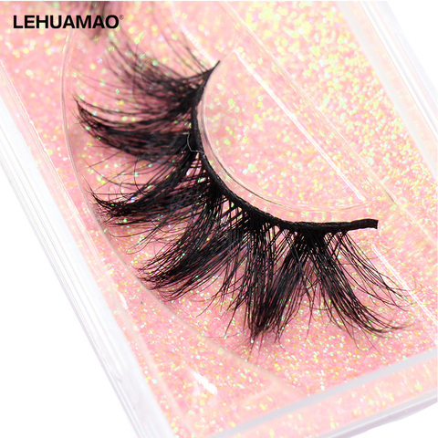 LEHUAMAO Makeup Mink eyelashes Soft fake lashes makeup kit Mink Lashes extension mink eyelashes Handmade Reusable Eyelashes ► Photo 1/6
