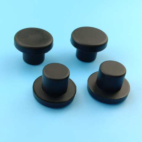 10pcs T type Silicone rubber Solid Plug Stopper Sealing Bung for hole 9mm 9.5mm 10mm 10.5mm 11mm Round end caps Screw Masking ► Photo 1/6