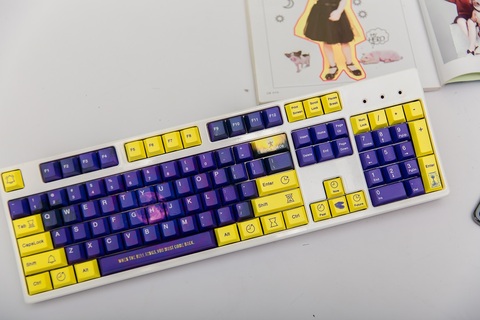 1 set 60/87/104 keys PBT Dye Sublimation Keycaps for MX switch mechanical keyboard Key cap Pass through keycap ► Photo 1/1