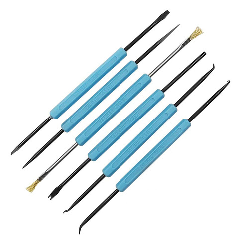 6pcs Desoldering tool circuit board welding repair of welding aids PCB cleaning tools crowbar auxiliary welding tool ► Photo 1/5