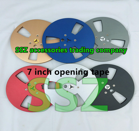 7 inch opening tape 7-inch opening tape reel 7-inch opener empty reel Aluminum reel ► Photo 1/1