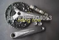 ACERA FC-M390 Crankset 3*9S MTB bicycle bike Chainwheel M390 M391 crankset 27S ► Photo 1/1