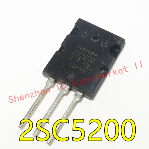 1pcs 15A 230V amplifier tube 2SC5200 new original ► Photo 1/2