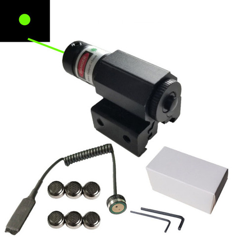 Laser Sight Red, Green External Metal Laser Sight Gun Accessories Suspended Laser Pointer Adjustable Universal Slot ► Photo 1/6