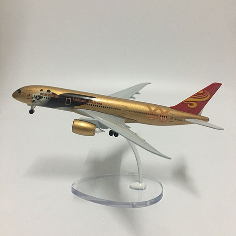 JASON TUTU Plane Model 16cm China Hainan Airlines Boeing B787 Airplane Model Aircraft Model 1:400 Diecast Metal planes toy ► Photo 1/6