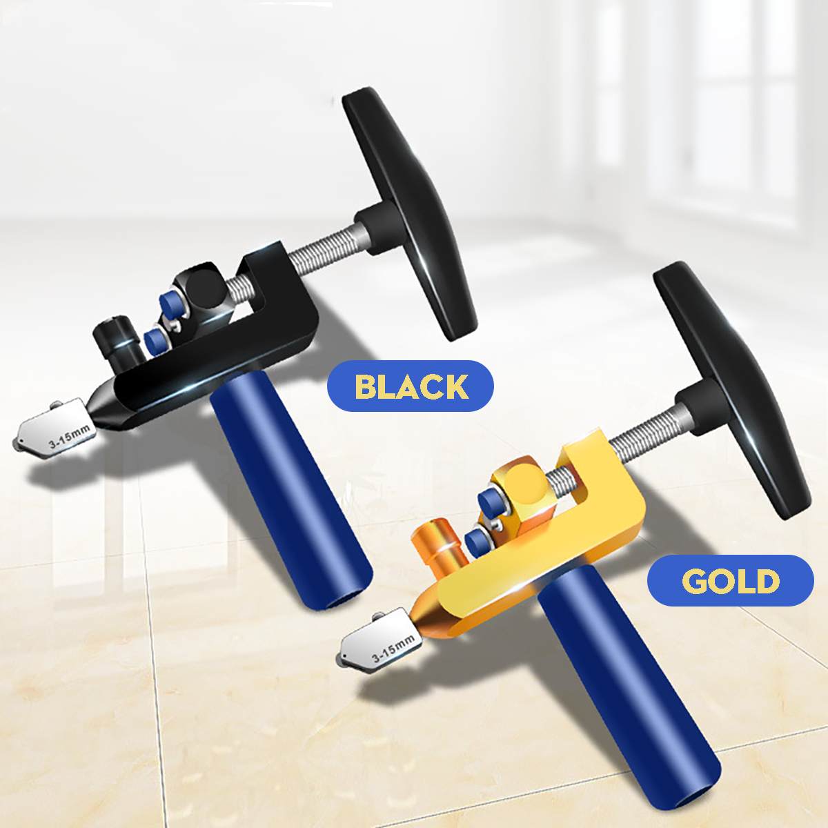 Easy Glide Glass Tile Cutter Ceramic Cut One-piece Professional Alloy Tool kits 