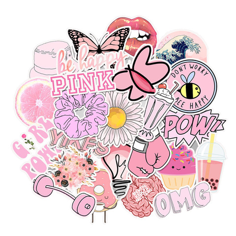 Stickers Skateboard Vsco Girl, 50 Pcs Vsco Girl Stickers