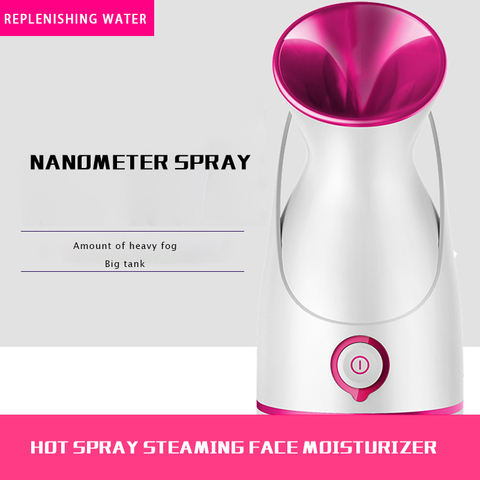 high quality Nano Ionic Warm Mist Facial Steamer Personal Sauna SPA Quality Salon Skin Care face Moisturizing Sprayer ► Photo 1/6