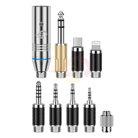 Multifunctional quick self-locking interchangeable plug 2.5 / 3.5 / 4.4 multifunctional plug 1set ► Photo 1/3