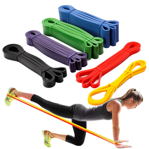 Stretch Resistance Band Exercise Expander Elastic Fitness Band Pull Up Assist Bands for Training Pilates Home Gym Workout ► Photo 1/6