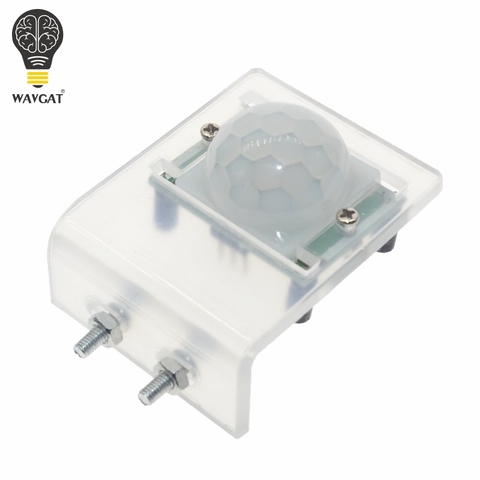 WAVGAT HC-SR501 Acrylic Bracket IR Pyroelectric Infrared Motion Sensor Detector Module for arduino Diy Kit ( Without HC-SR501 ) ► Photo 1/5