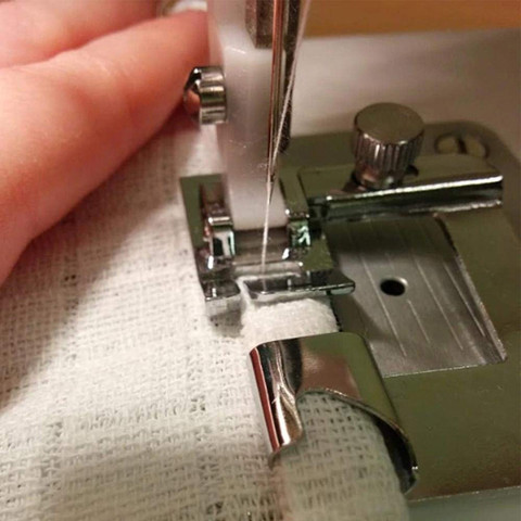 Hot Sale Domestic Sewing Machine Foot Presser Rolled Hem Feet Set For Brother Singer Sewing Accessories Shank Adapter ► Photo 1/6