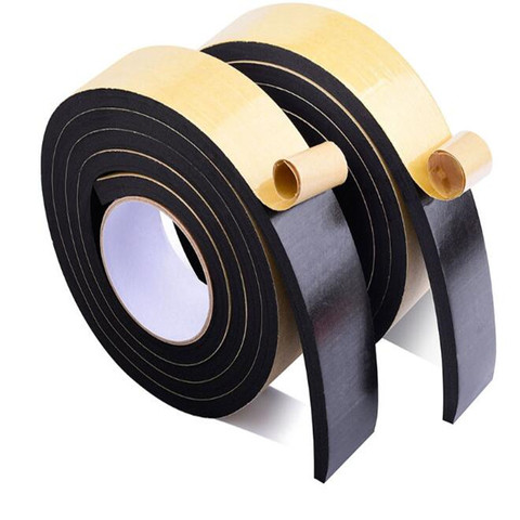 Anti-collision seal strip 0.5-10mm thick  Super Strong EVA black sponge foam rubber single side tape ► Photo 1/6