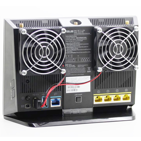 For ASUS RT-AC68U AC86U EX6200 Tengda AC15 router Cooling Fan USB Fan 70x70x15mm 5V 0.2A cooler ► Photo 1/6