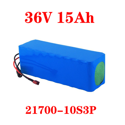 LiitoKala 36V 15Ah battery 21700 5000mah 10S3P battery pack 500W high power battery 42V 15000mAh Ebike electric bicycle BMS ► Photo 1/2