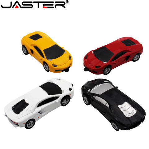 JASTER Metal sports cars usb flash drive racing car pendrive 4GB 8GB 16GB 32GB 64GB memory stick U disk free shipping ► Photo 1/6