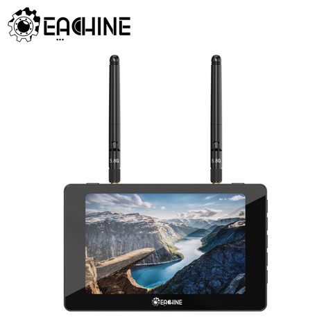 Eachine Moneagle 5 Inch IPS 800x480 5.8GHz 40CH Diversity Receiver 1000Lux FPV Monitor HD Display For RC Drone Radio Controller ► Photo 1/6