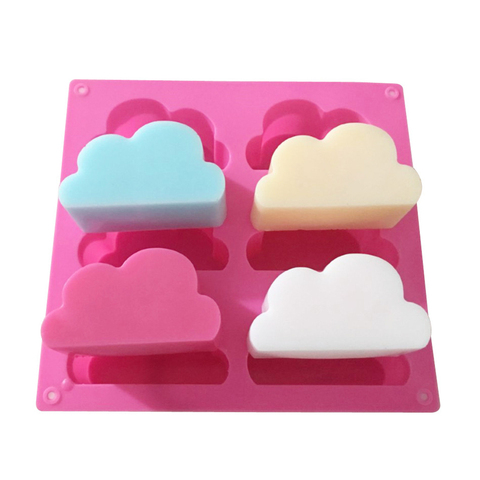 Cloud Shape Silicone Mold For Baking Mousse Cake Form Soap Mold Silicone Forms For Soap Jelly Mold Ice Cube Maker ► Photo 1/4