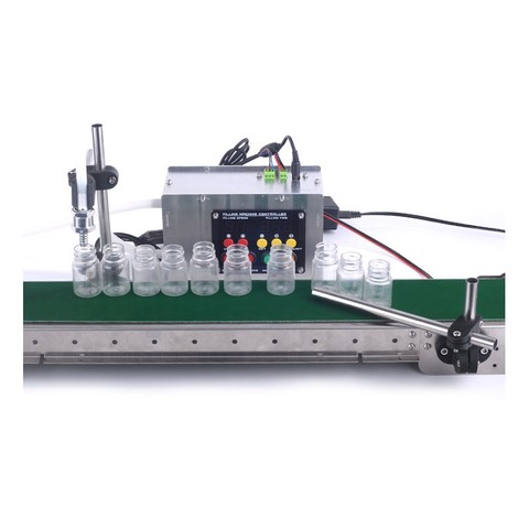 Automatic Conveyor Belt Single Head Liquid Filling Can Sense High Precision High Temperature And Heat Resistance Filling Machine ► Photo 1/6