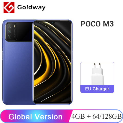 Global Version POCO M3 4GB 64GB / 128GB Smartphone Snapdragon 662 Octa Core 48MP Triple Camera 6.53