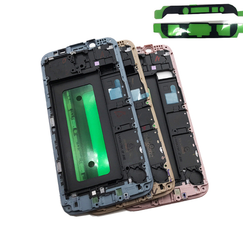 Original New For Samsung Galaxy J7 Pro 2017 J730 J730F J730G J730FD Mobile Phone LCD Plate Housing Front Bezel Middle Frame ► Photo 1/2