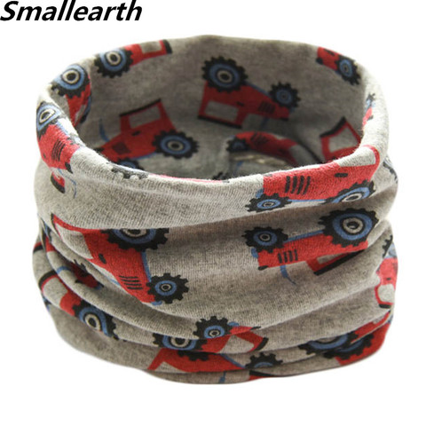 2022 Autumn Winter Children Cotton Scarf Baby Kids Warm Scarf Boys Girls Cartoon Scarves Child Collar O Ring Magic Neckerchief ► Photo 1/6