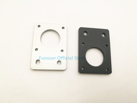 Funssor NEMA 17 Stepper Motor Mounting Plate Fixing Bracket For Reprap D-bot core-XY 3D Printer CNC Parts 2022 Profiles ► Photo 1/6