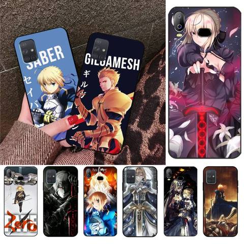 Anime Fate Zero Stay Night Phone Case For Samsung Galaxy A21S A01 A11 A31 A81 A10 A20E A30 A40 A50 A70 A80 A71 A51 ► Photo 1/6