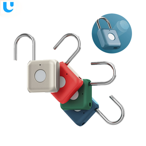 From xiaomi youpin Youdian Intelligent Fingerprint Lock Padlock Kitty Hardcore Technology Open Smart miHome Travel Office Safe ► Photo 1/6