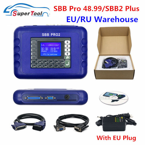 Car Key Programmer SBB Pro2 V48.99 V46.02 Key Maker Super SBB2 PLUS Key Programmer IMMO/Odometer/TPMS/EPS/BMS Key Transponder ► Photo 1/6