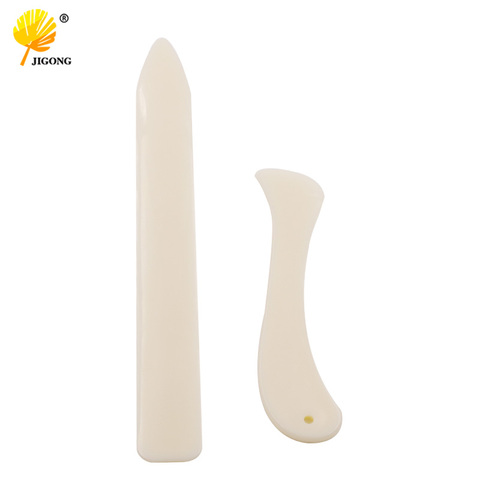 2Pcs / Set Folder Bone Craft Tools Pastic Open Leather Knife For Skin Scoring Folding Creasing Paper Home Handmade Accessories ► Photo 1/6