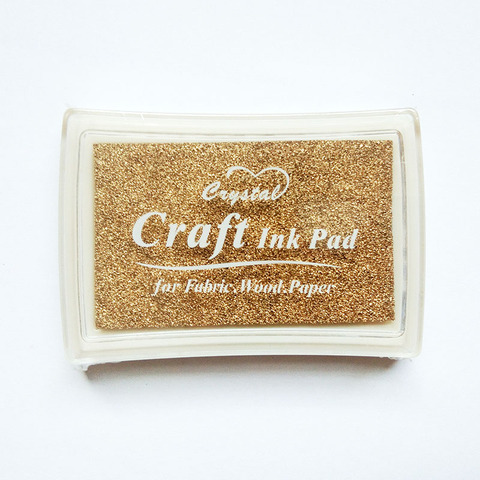 1 Ink Pad Colors DIY Craft Inkpad Handmade Oil Based Rubber Stamps Fabric Wood Paper Scrapbooking Ink pad Finger Paint  Wedding ► Photo 1/6